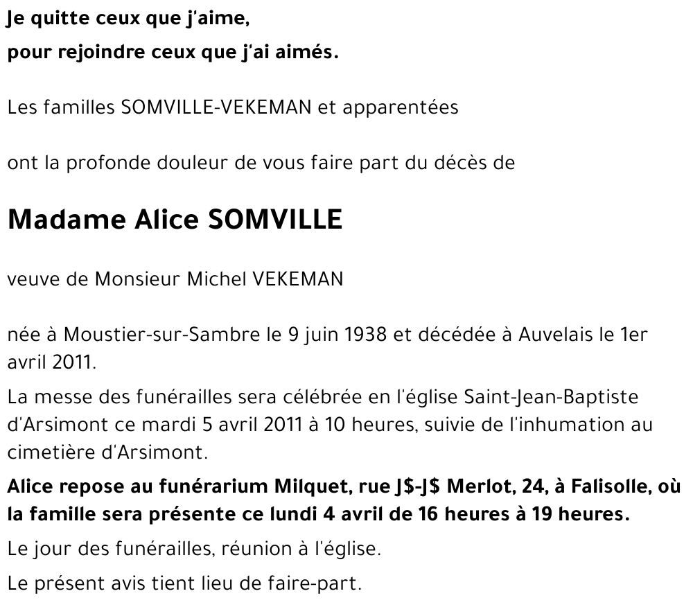 Alice SOMVILLE