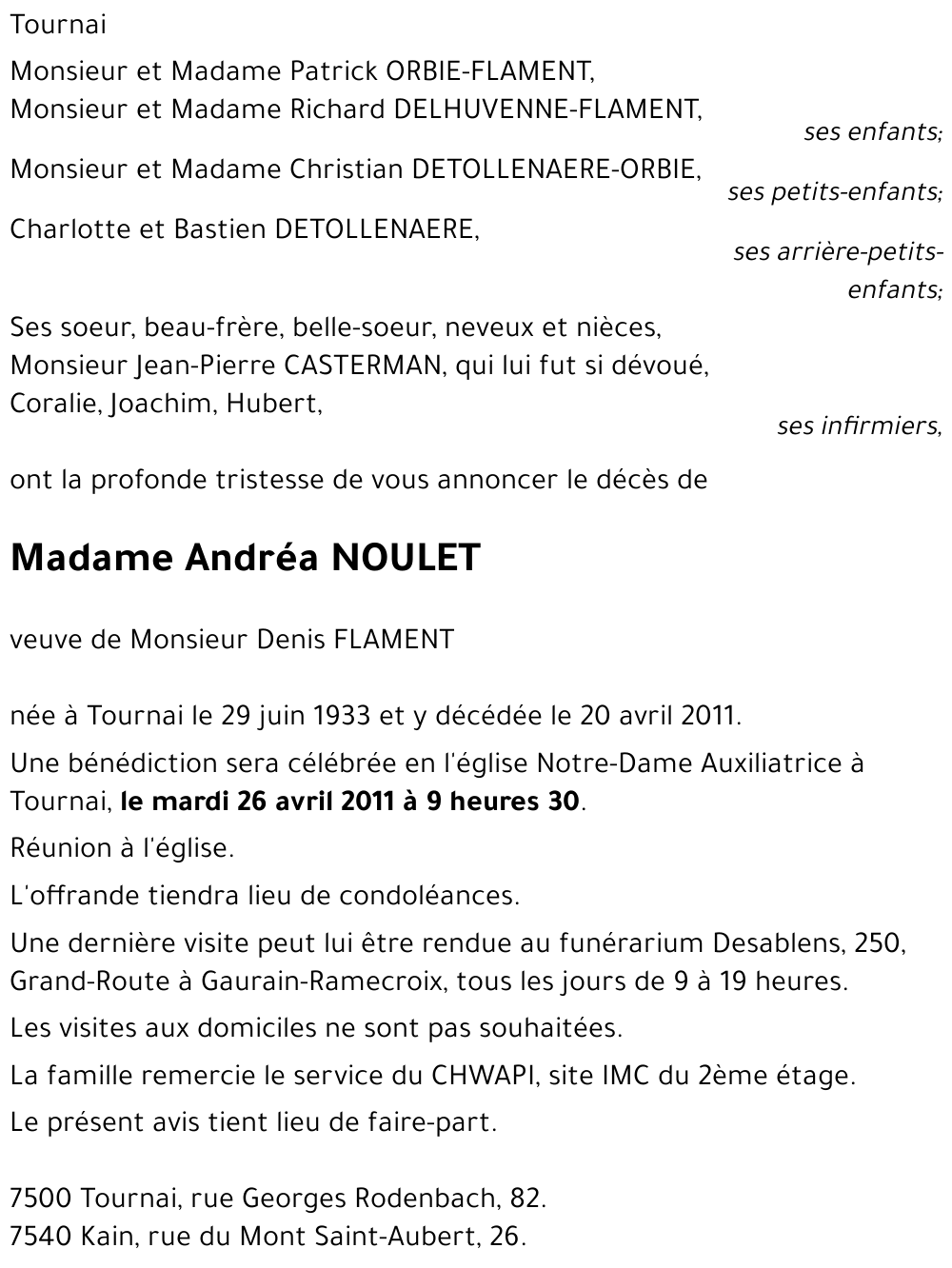Andréa NOULET