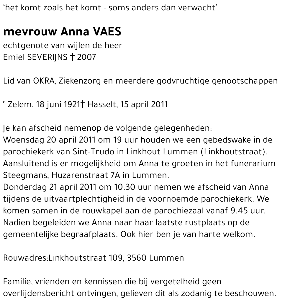 Anna VAES