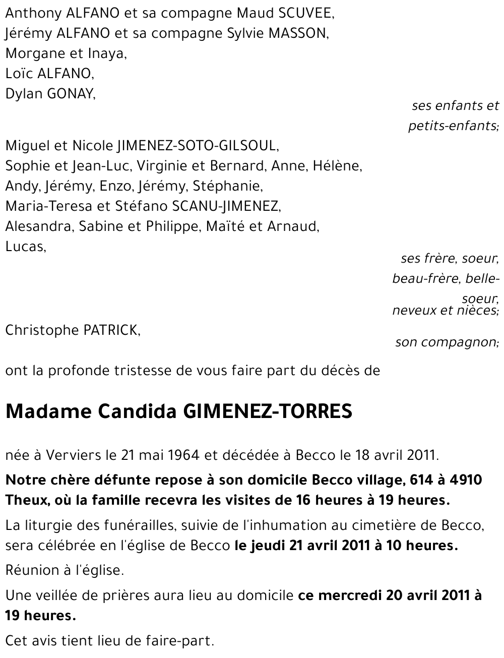 Candida GIMENEZ-TORRES