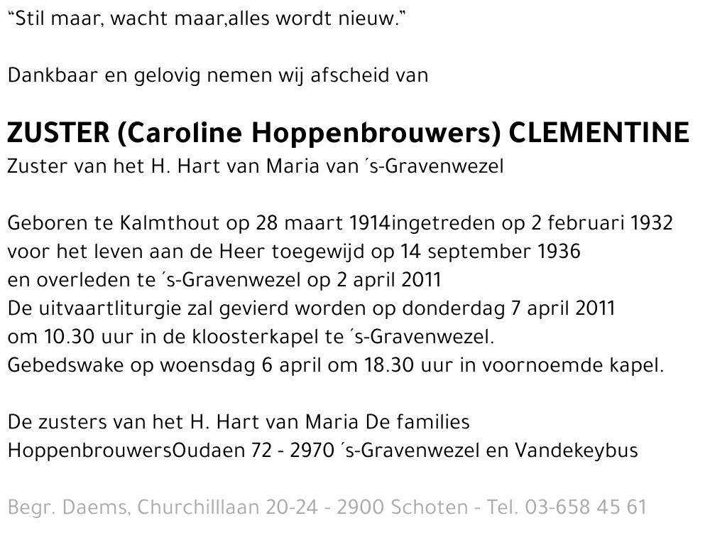Carolina Hoppenbrouwers