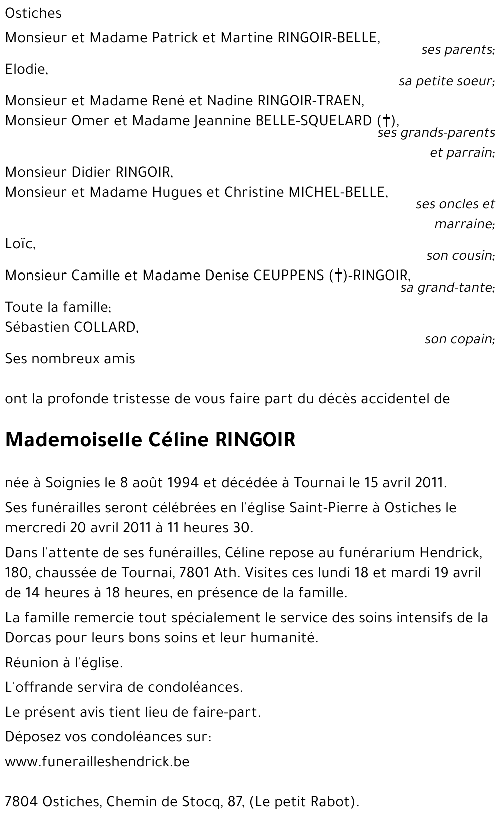 Céline RINGOIR