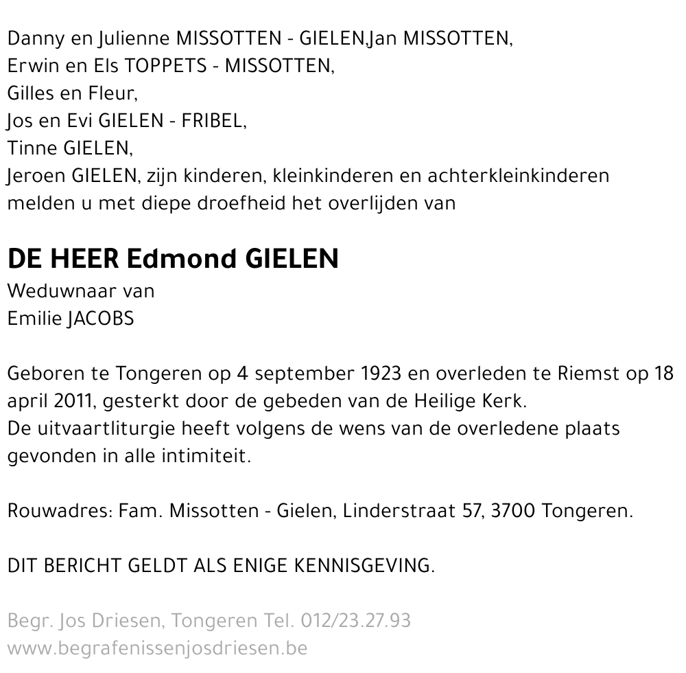Edmond Gielen