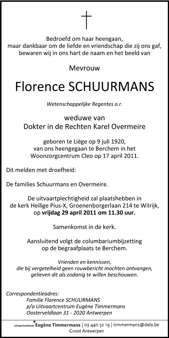 Florence Schuurmans