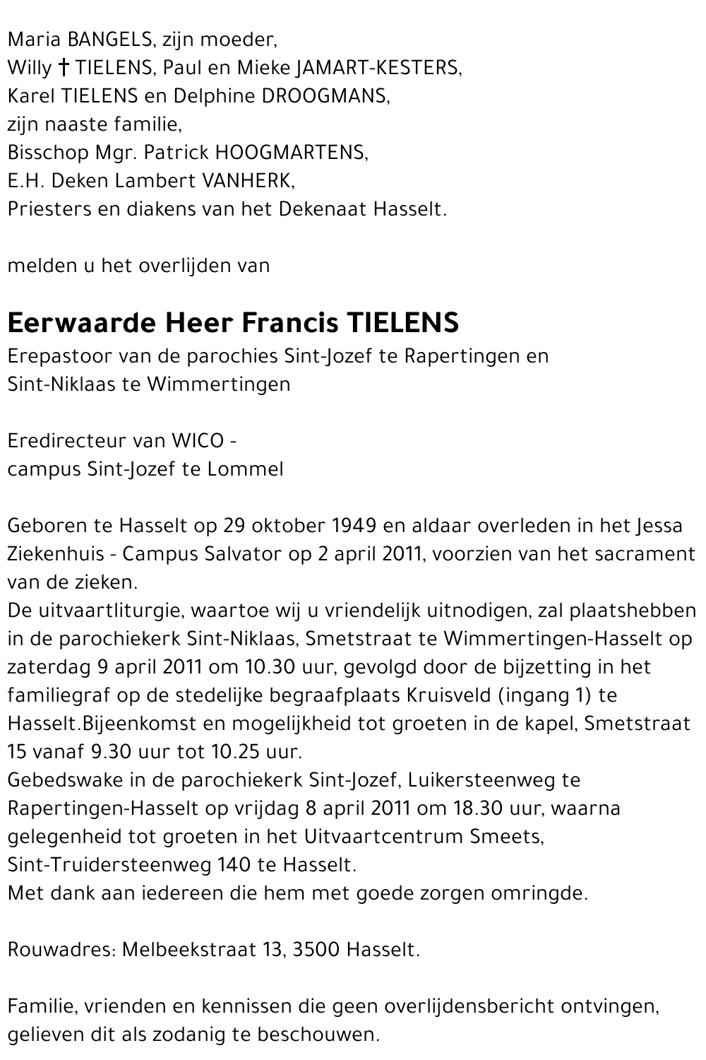 Francis Tielens
