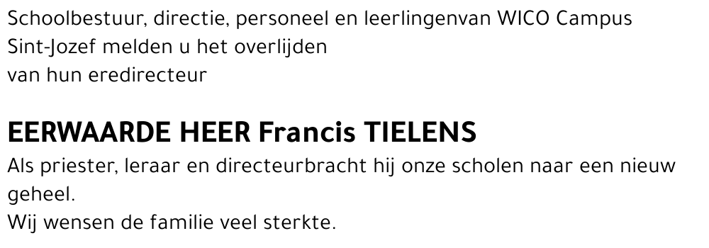 Francis Tielens