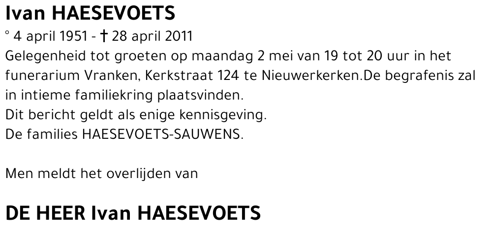 Ivan Haesevoets