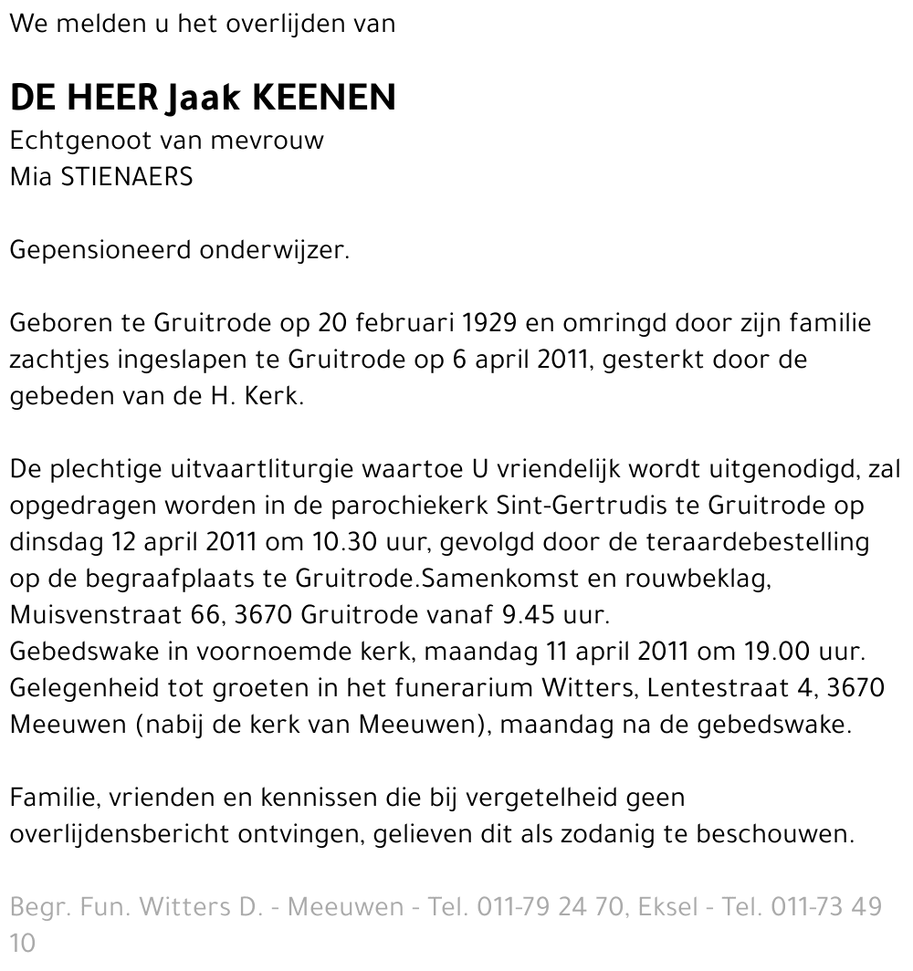 Jaak Keenen