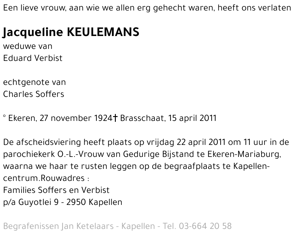 Jacqueline Keulemans