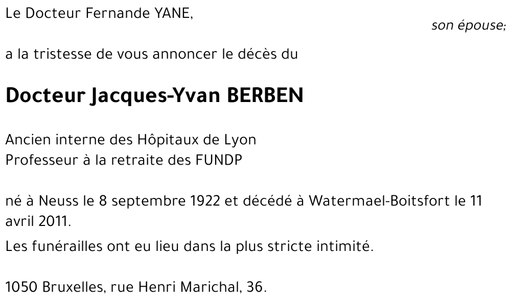 Jacques-Yvan BERBEN