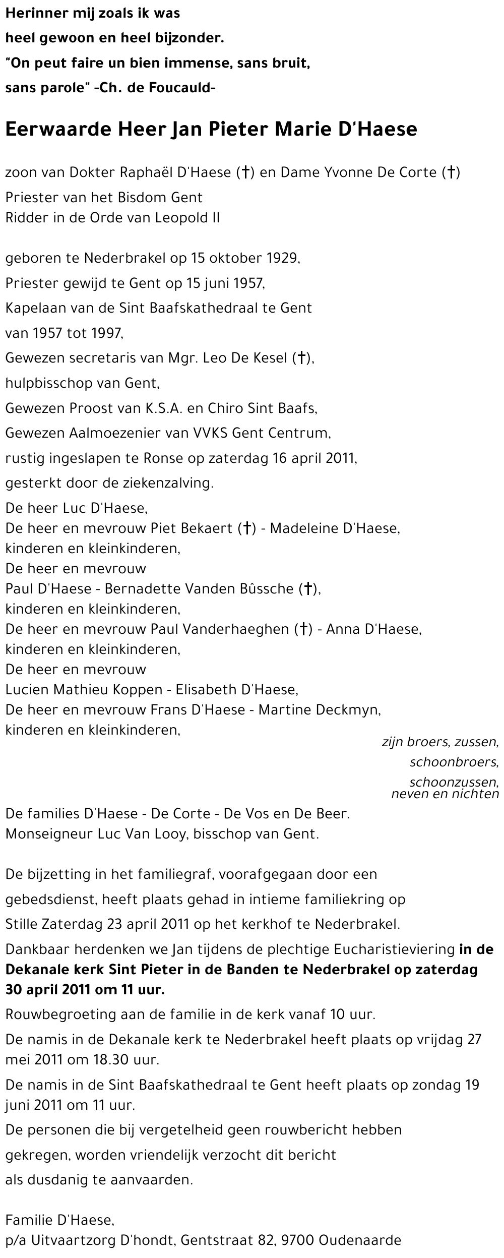 Jan Pieter Marie D'Haese