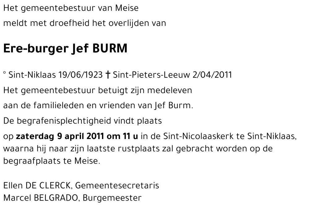 Jef Burm