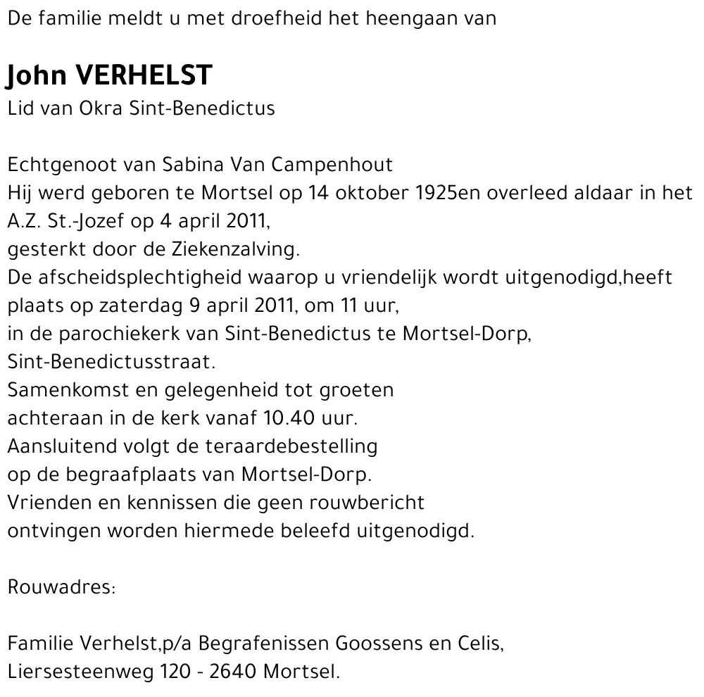 John Verhelst