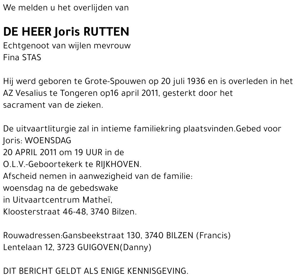 Joris Rutten
