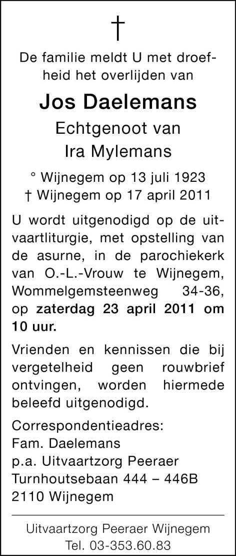 Jos Daelemans