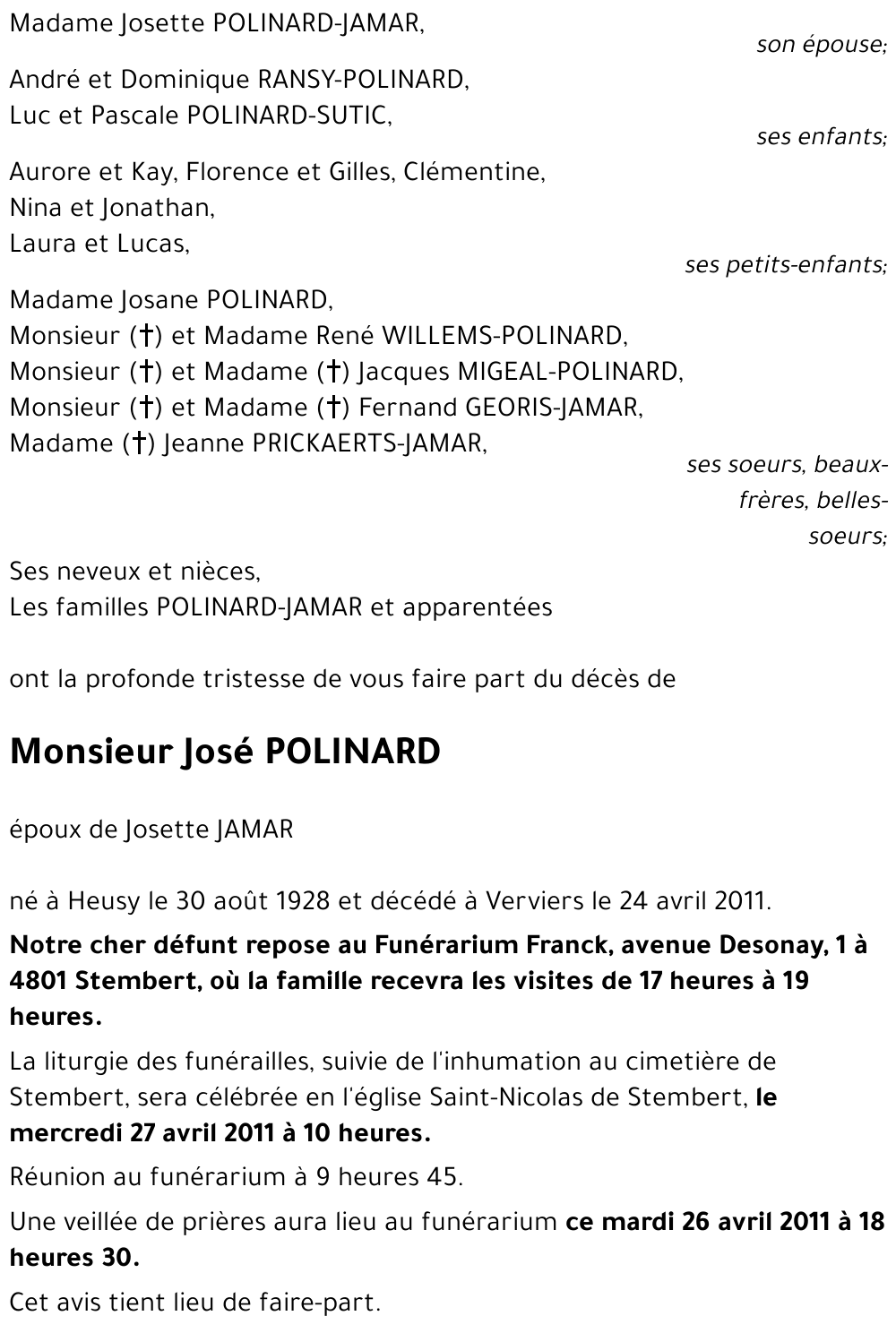 José POLINARD