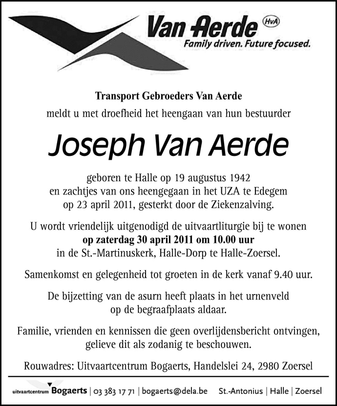Joseph Van Aerde