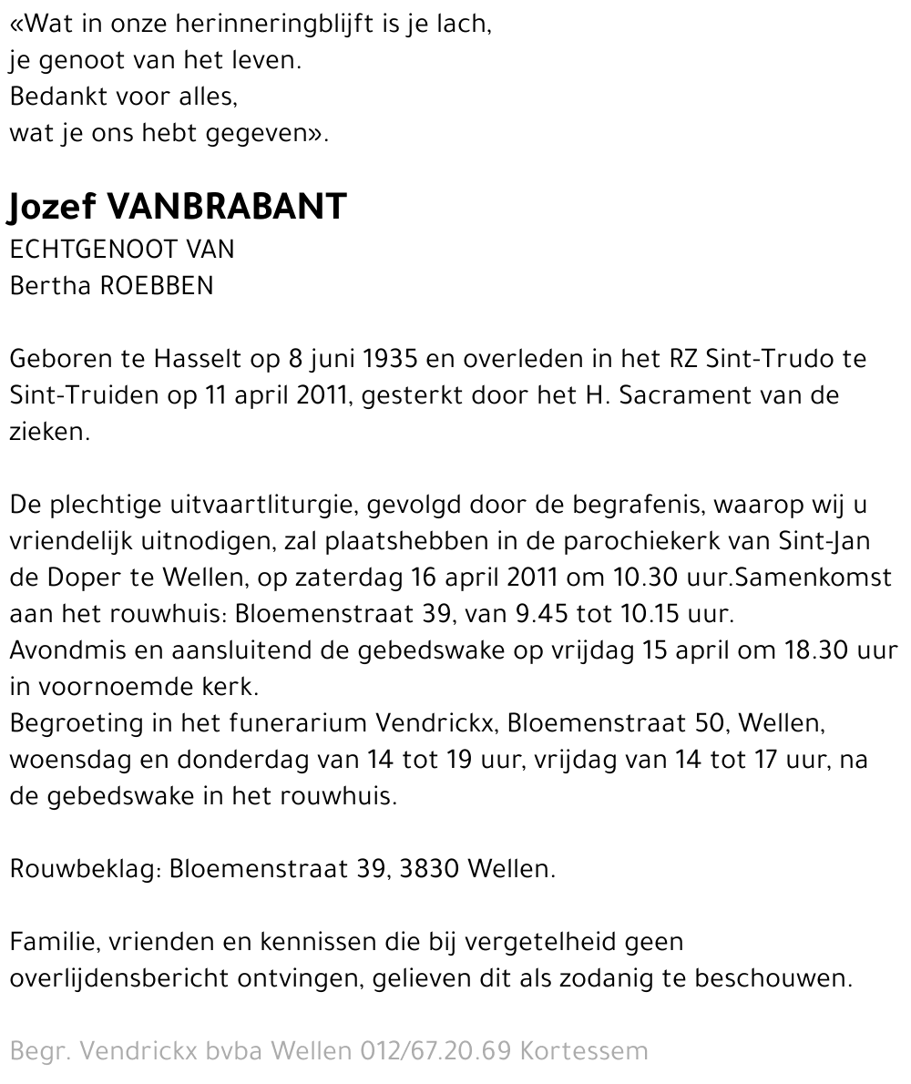 Jozef Vanbrabant