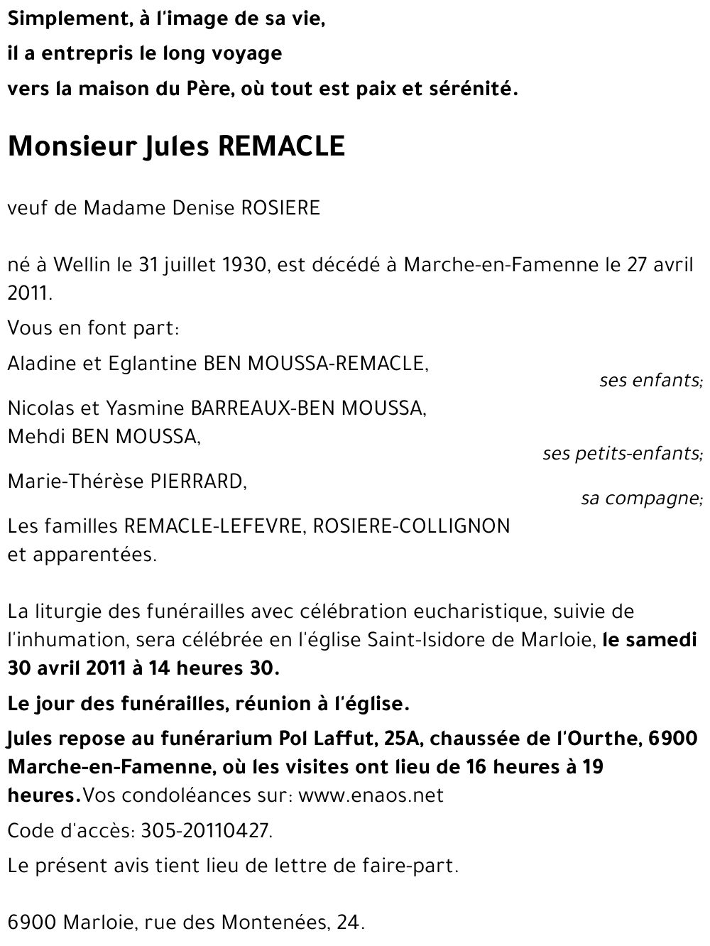Jules REMACLE