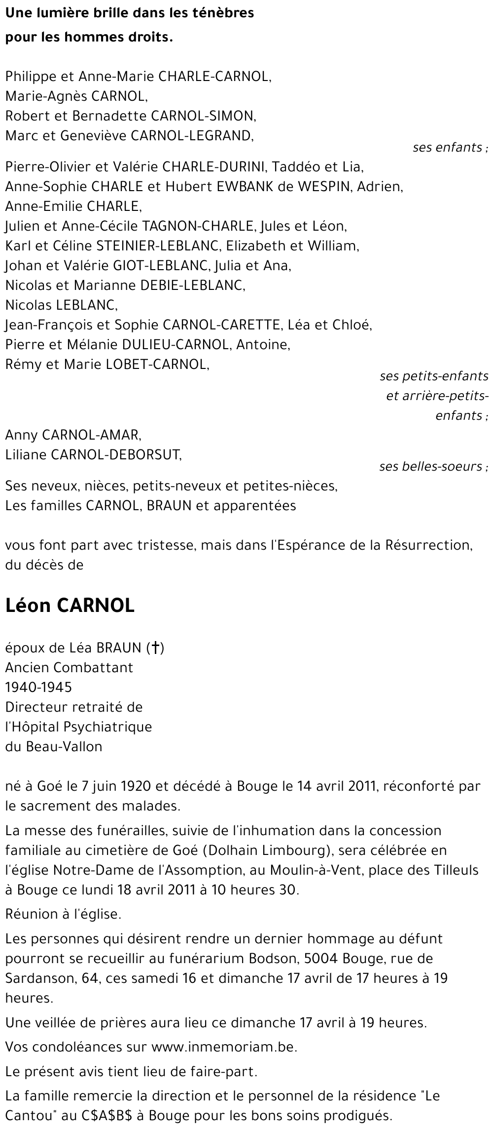 Léon CARNOL