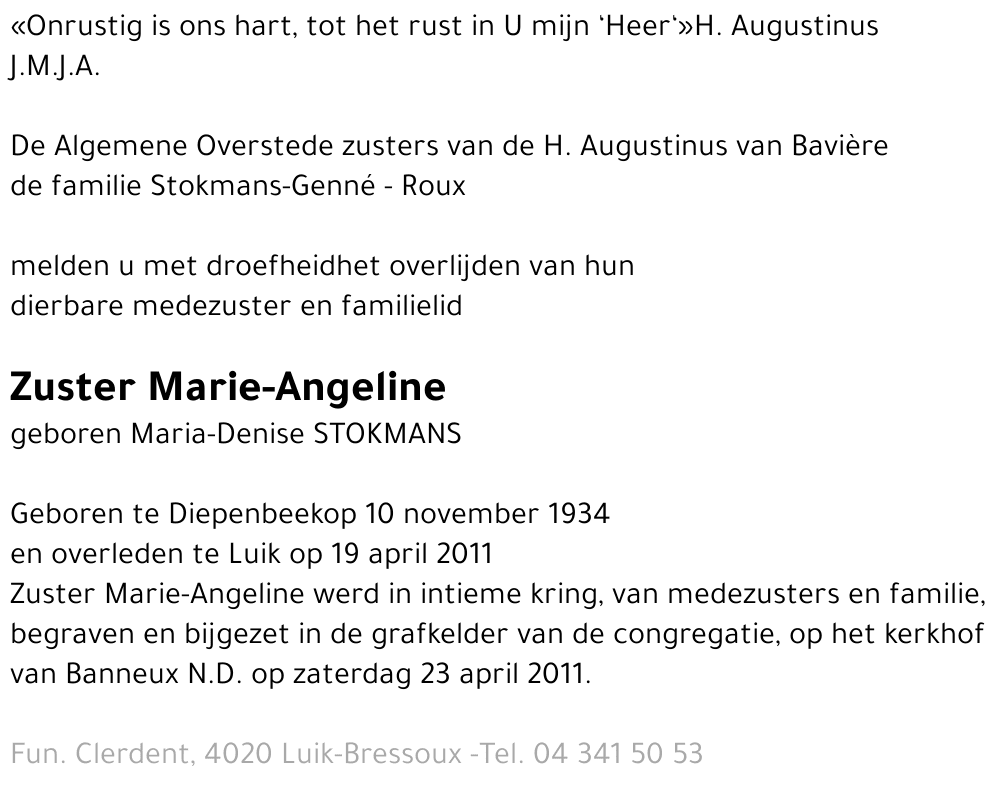 Maria-Denise Stokmans