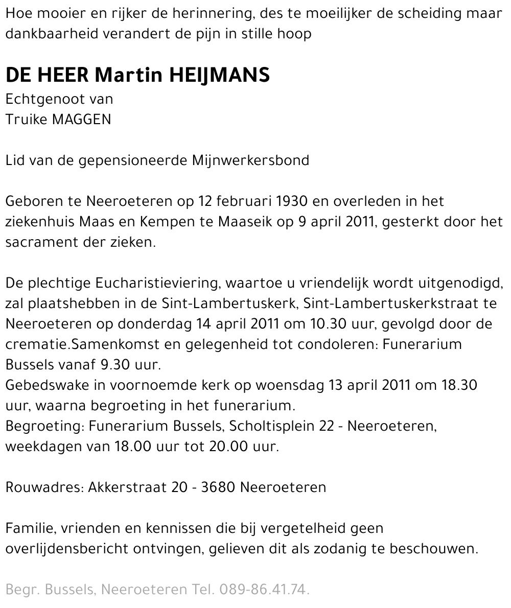 Martin HEIJMANS