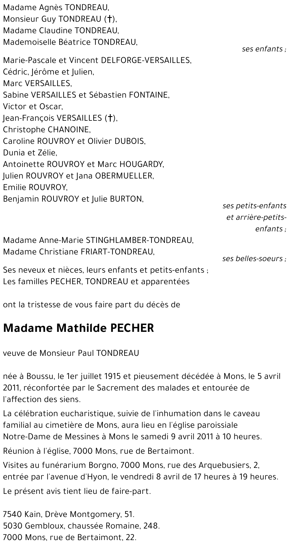 Mathilde PECHER