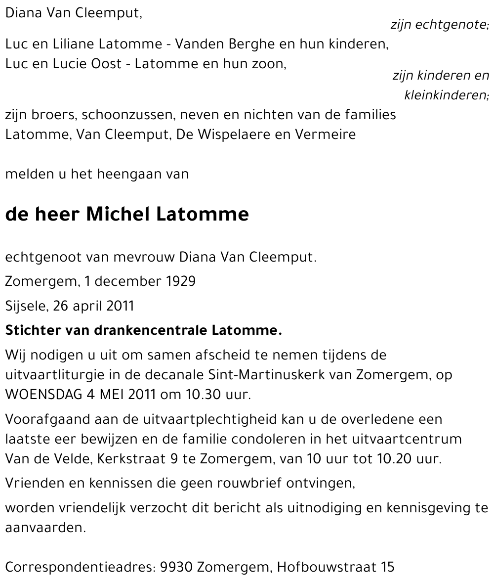 Michel Latomme