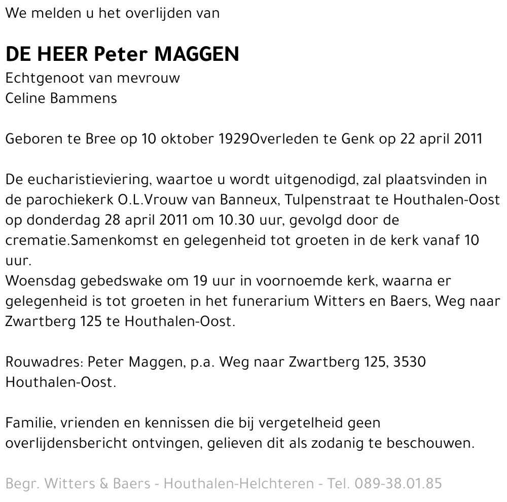 Peter Maggen