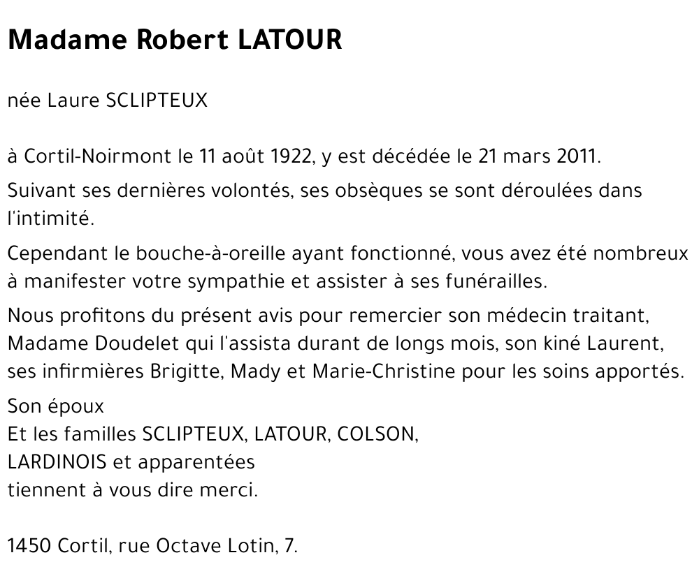 Robert LATOUR