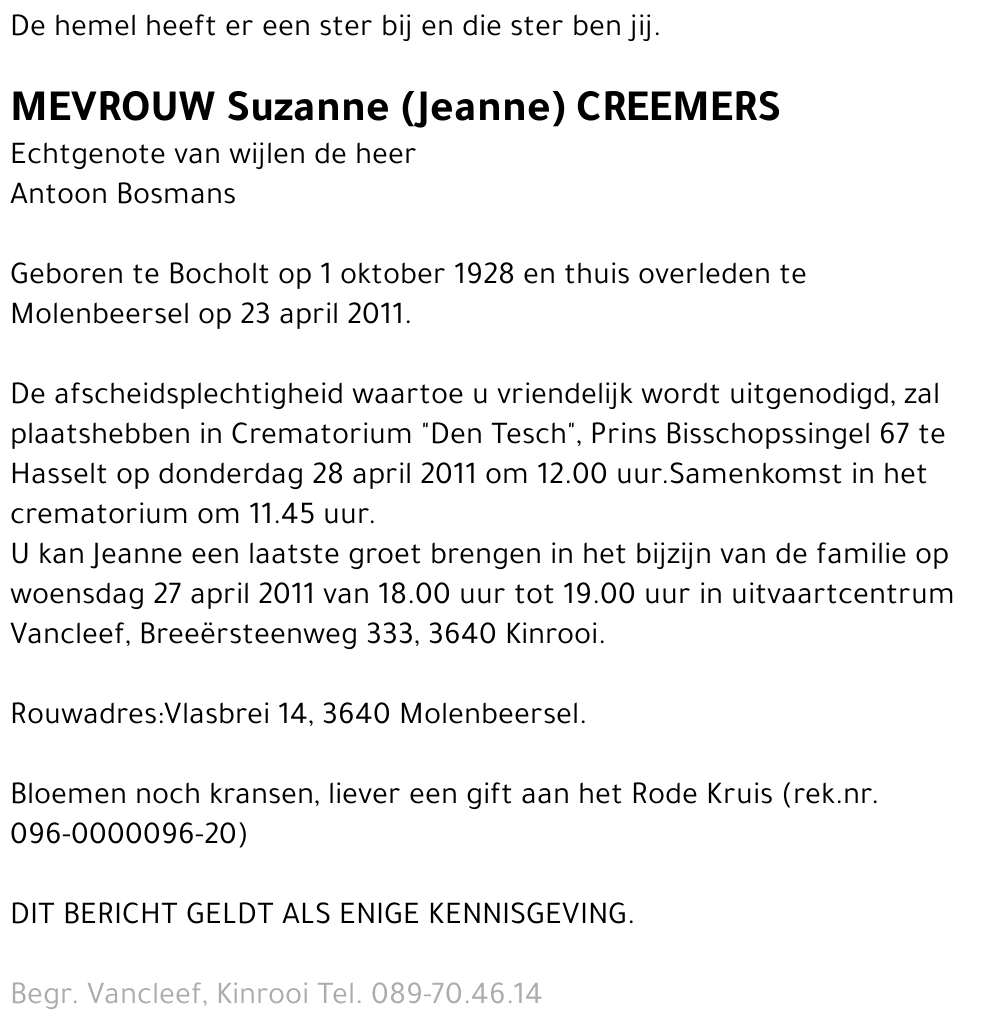 Suzanne Creemers