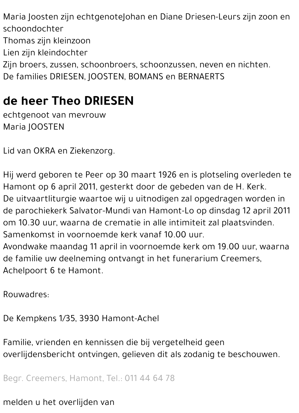 Theo Driesen
