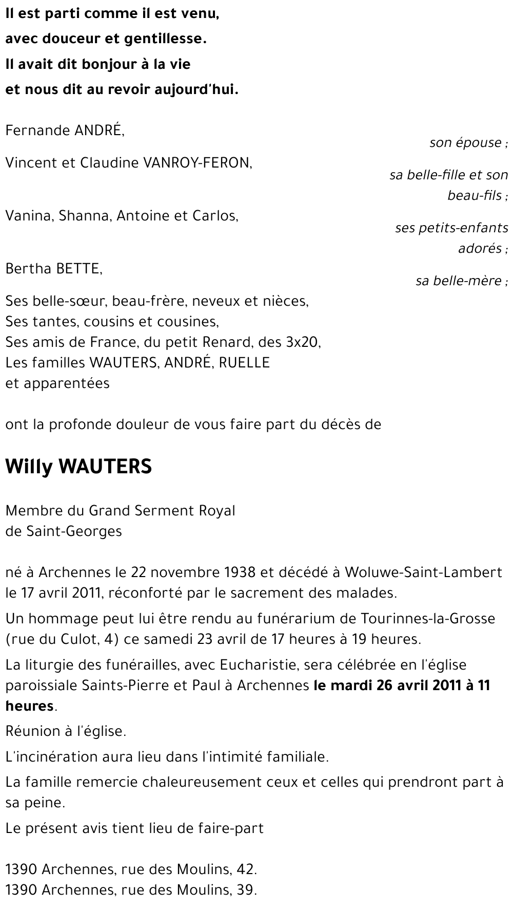 Willy WAUTERS
