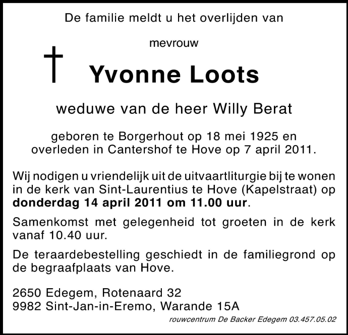 Yvonne Loots