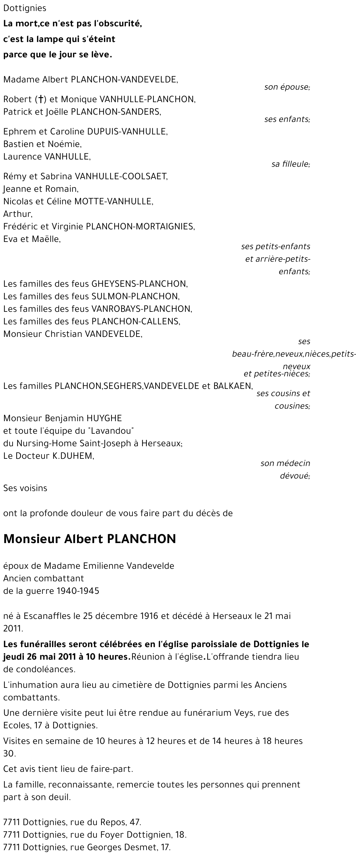 Albert PLANCHON