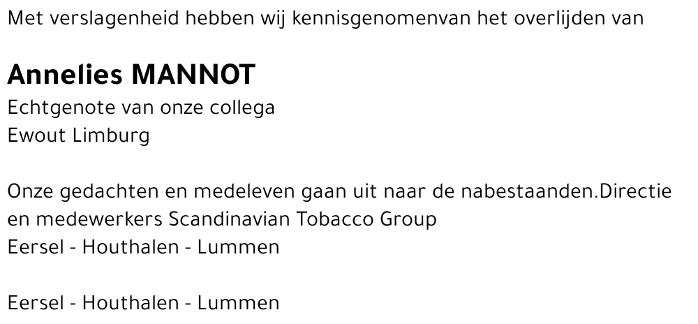 Annelies Mannot