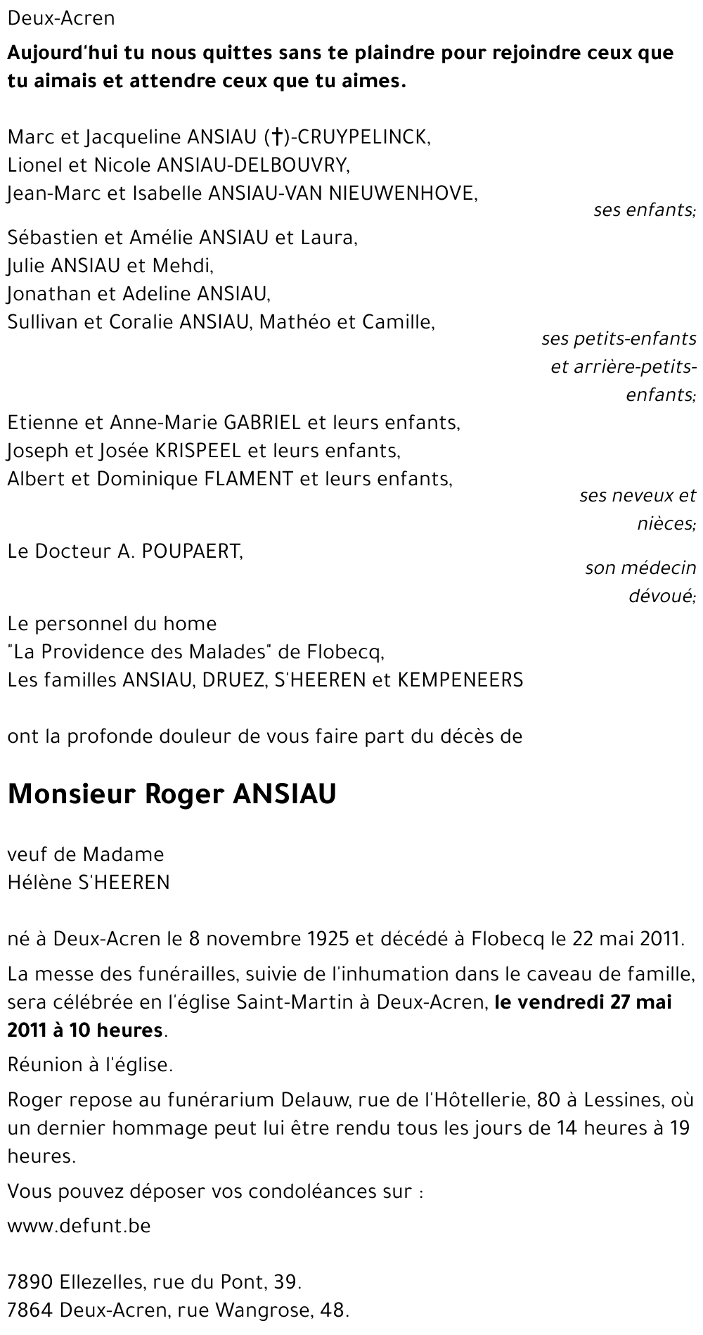 ANSIAU Roger