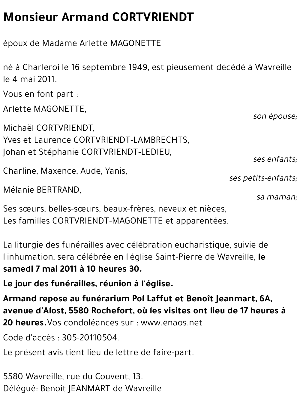 Armand CORTVRIENDT