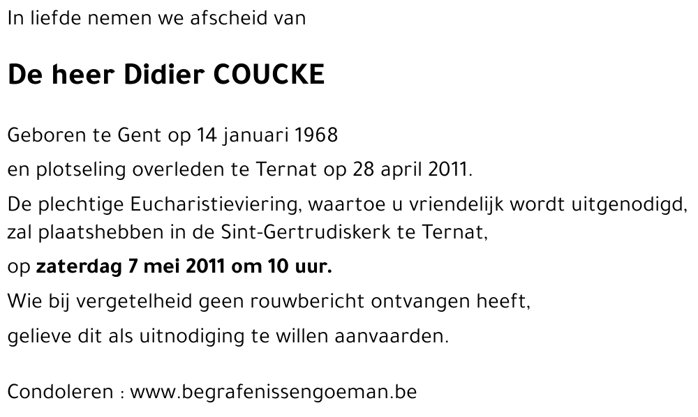 Didier COUCKE