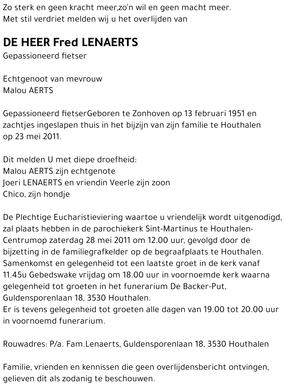 Fred LENAERTS