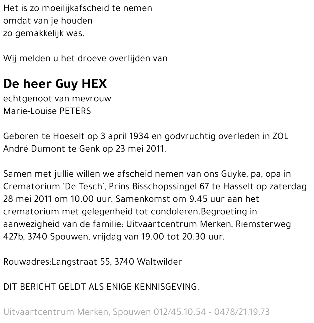 Guy Hex