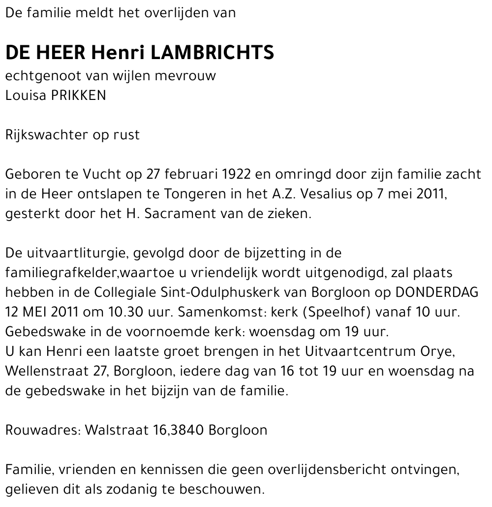 Henri Lambrichts