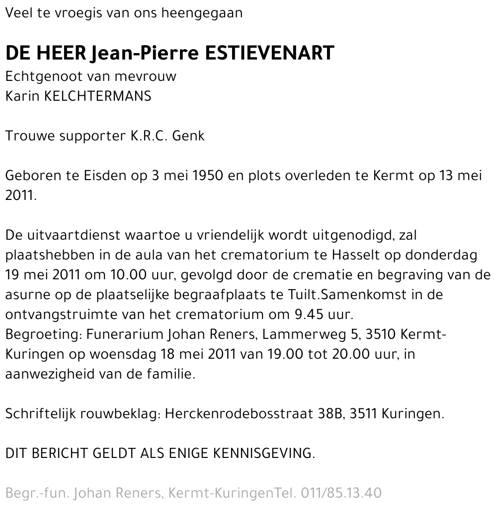 Jean-Pierre Estievenart