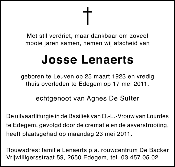 Josse Lenaerts
