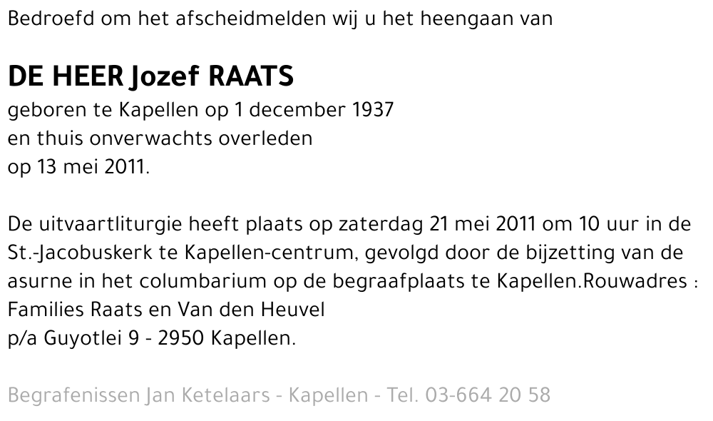 Jozef Raats