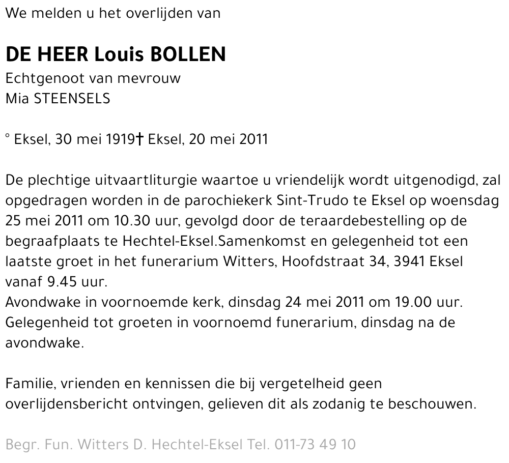 Louis Bollen