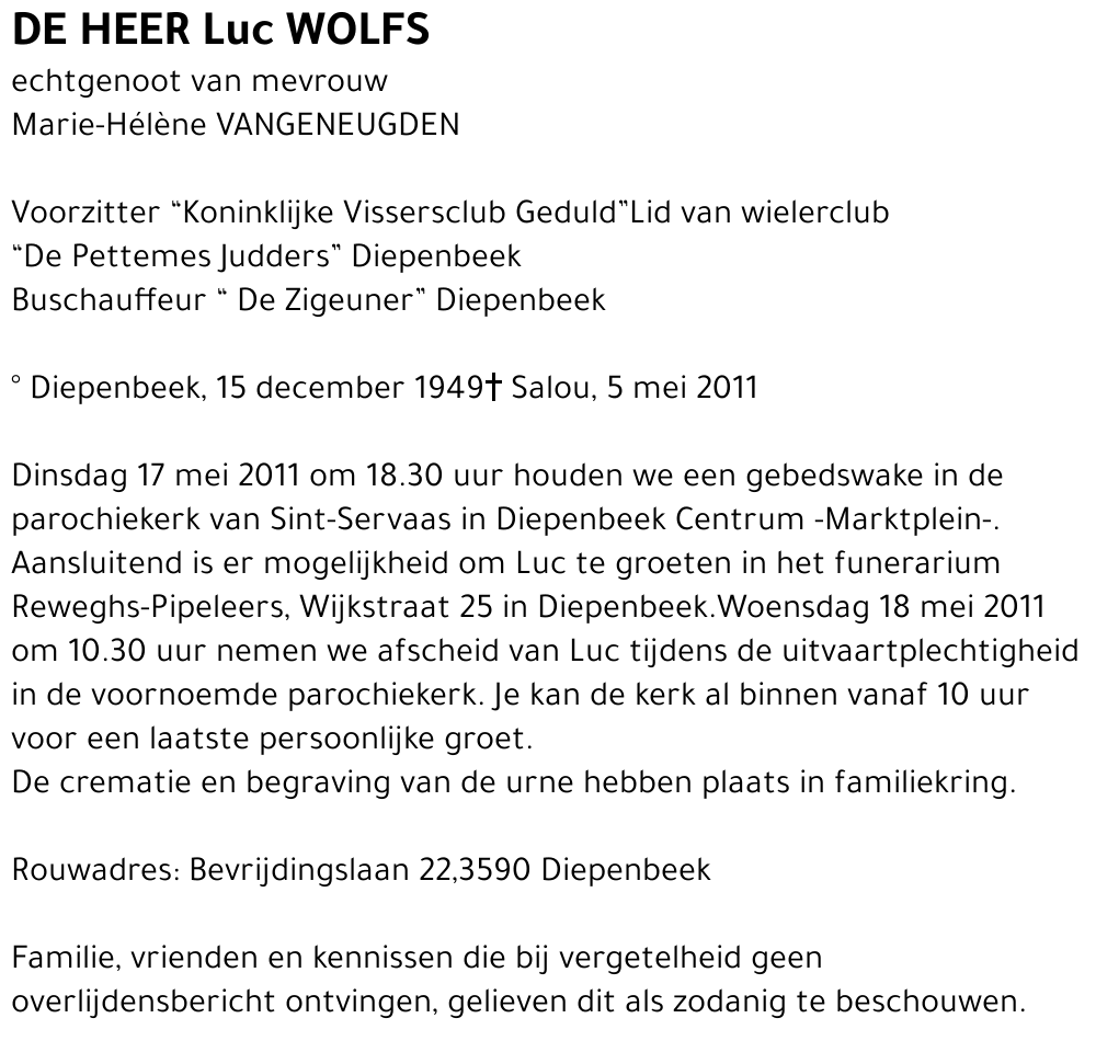 Luc WOLFS