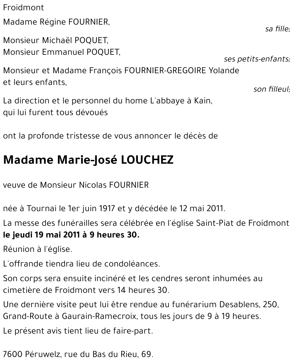 Marie-José LOUCHEZ