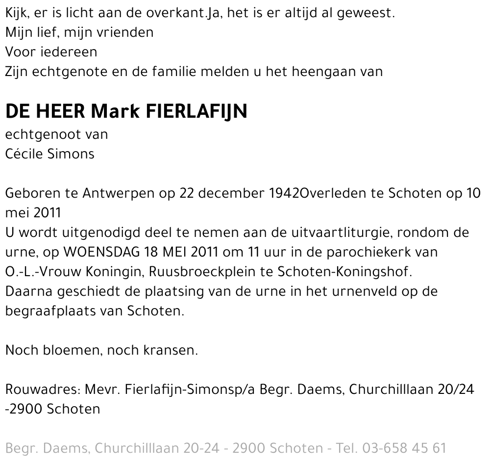 Mark Fierlafijn
