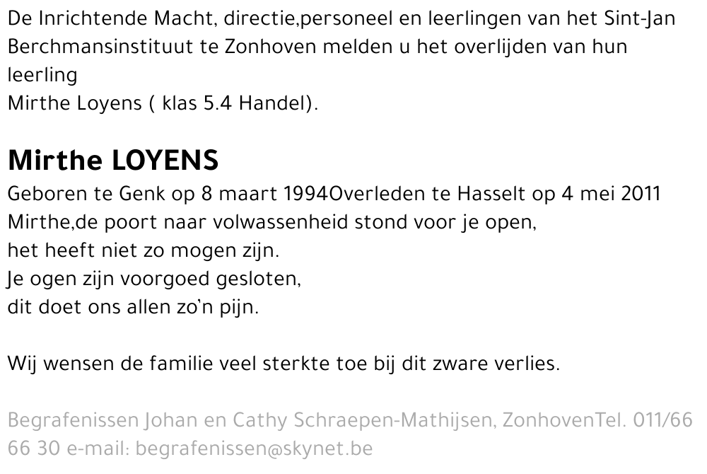 Mirthe Loyens